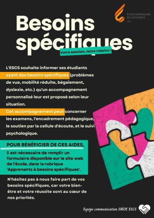 Apprenants à besoins spécifiques